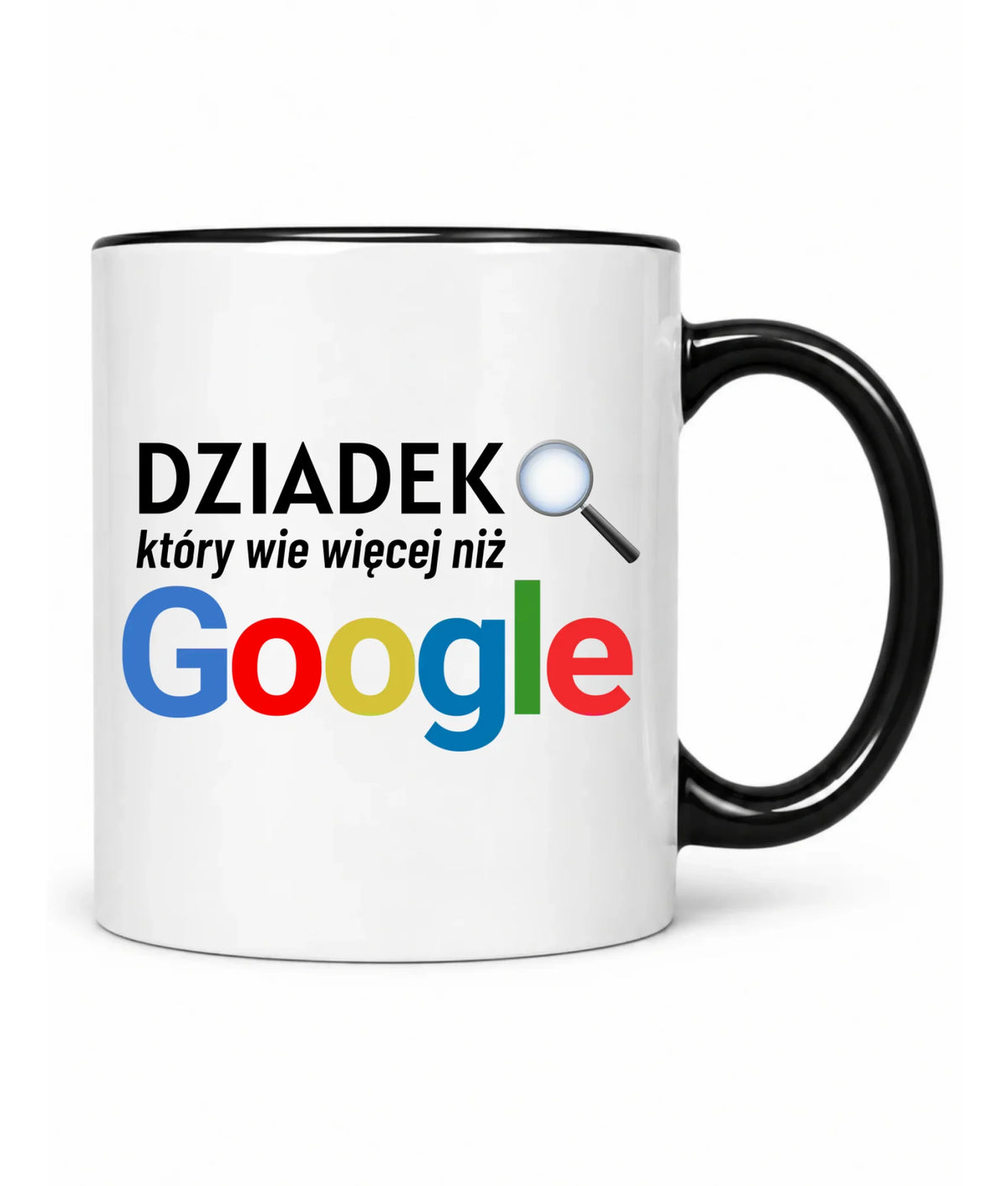 Kubek dla dziadka - Dziadek który wie więcej niż google D44
