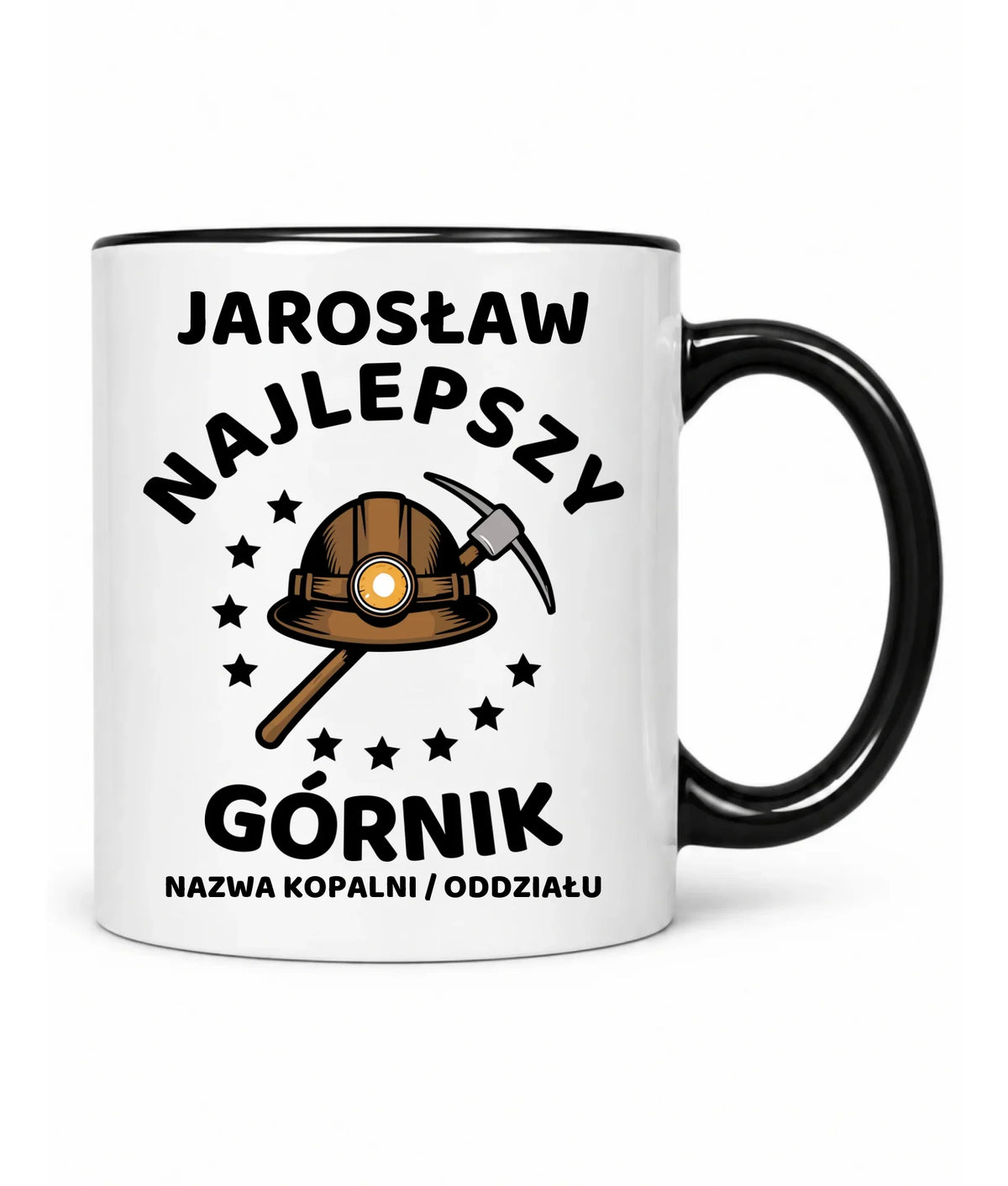 Kubek z imieniem dla górnika - Najlepszy Górnik