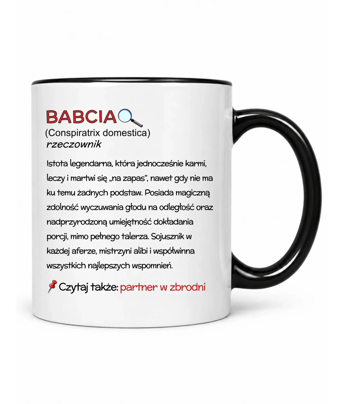 Kubek dla babci – Babcia śmieszna definicja B35