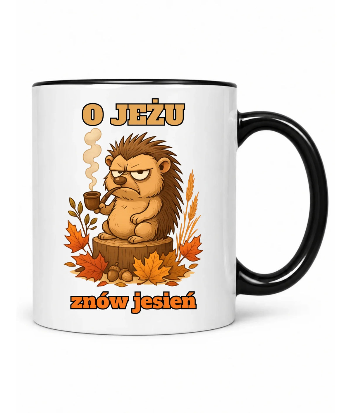 Kubek jesienny - O jeżu znów jesień JS20