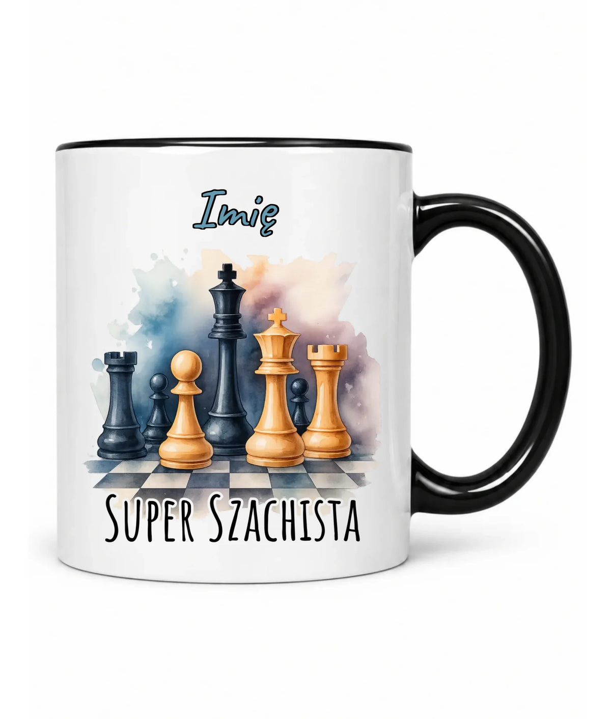 Kubek dla szachisty - Super szachista - personalizowany HSZ12