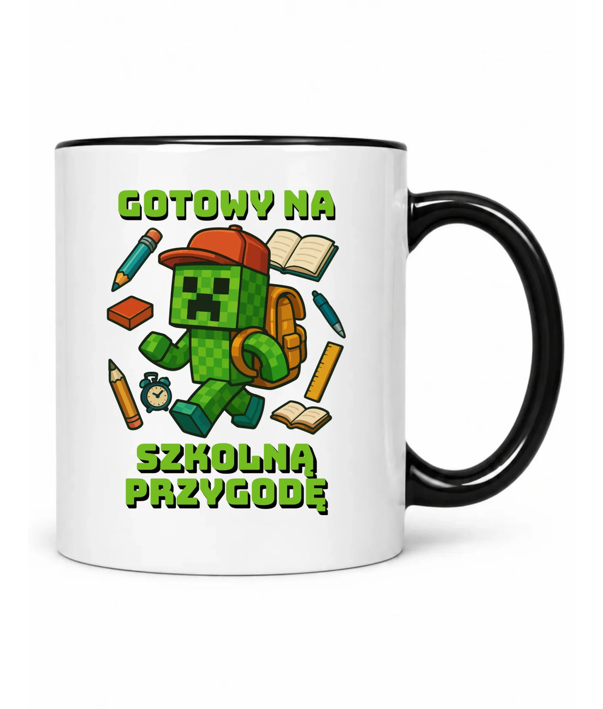 Kubek szkoła - Gotowy na szkołę - gamer do szkoły - SZ13