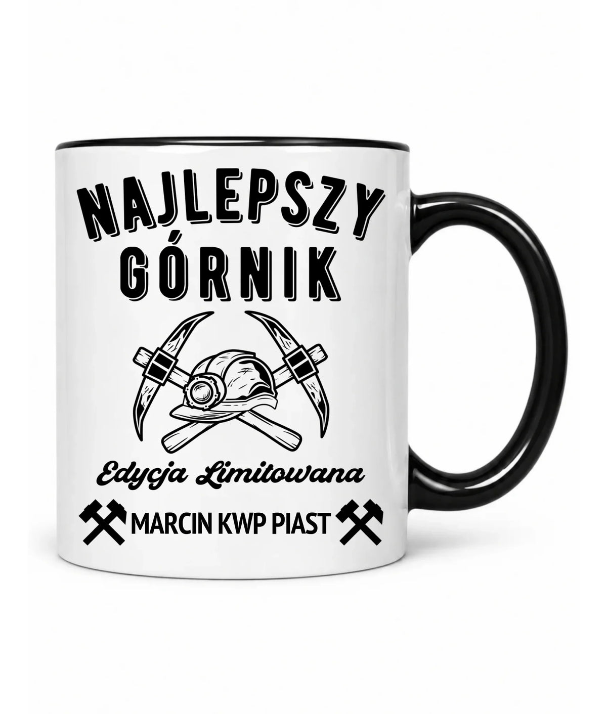 Kubek z imieniem dla górnika - Edycja Limitowana