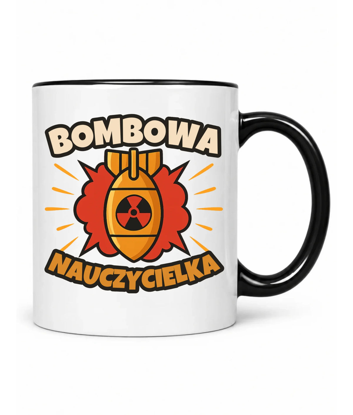 Kubek dla nauczycielki Bombowa Nauczycielka N34