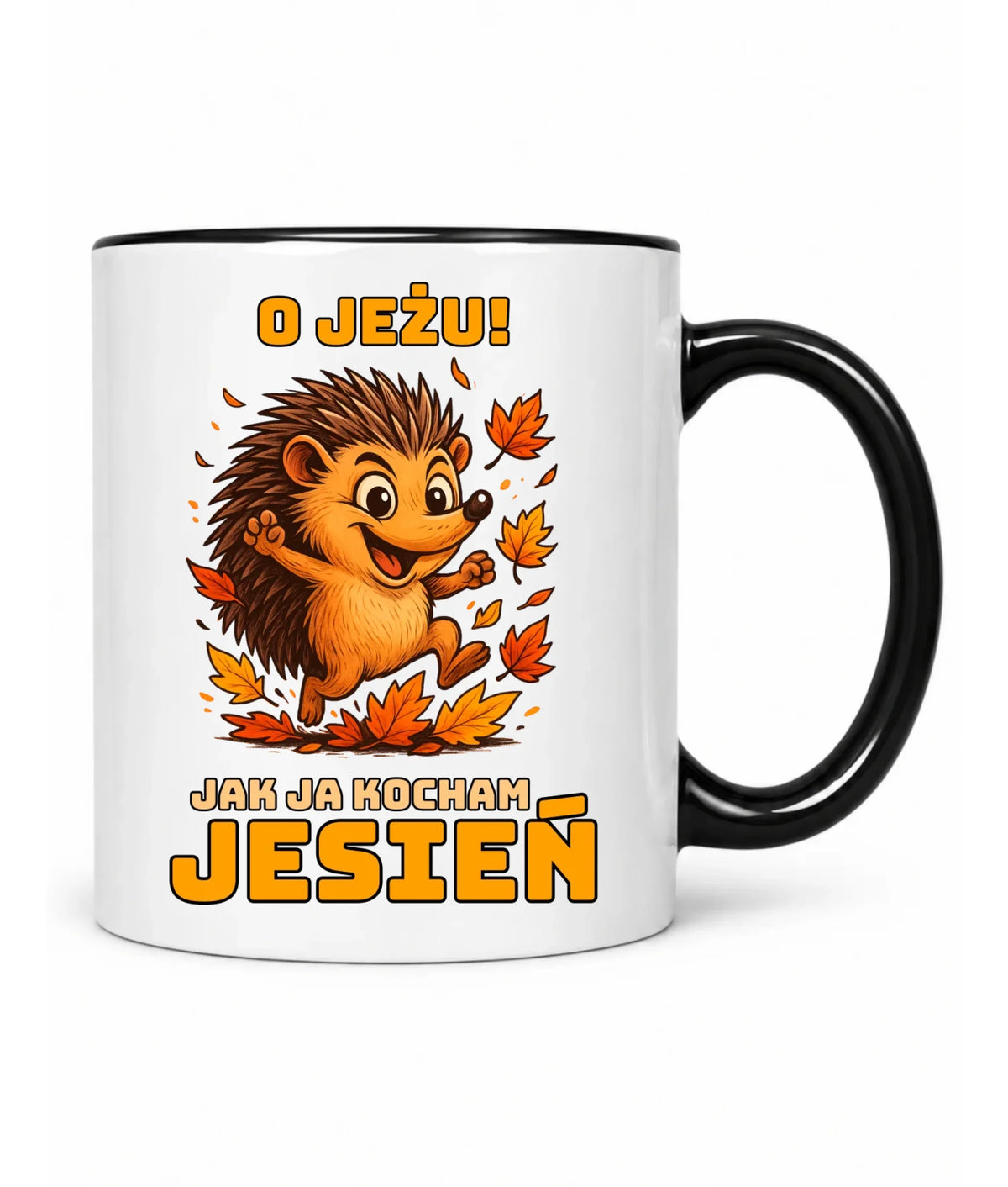 Kubek jesienny - O JEŻU! Jak ja kocham jesień JS31