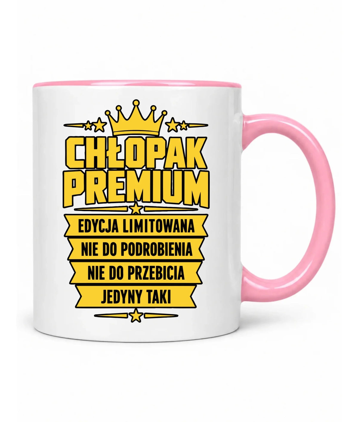 Kubek dla chłopaka - Chłopak Premium Edycja Limitowana