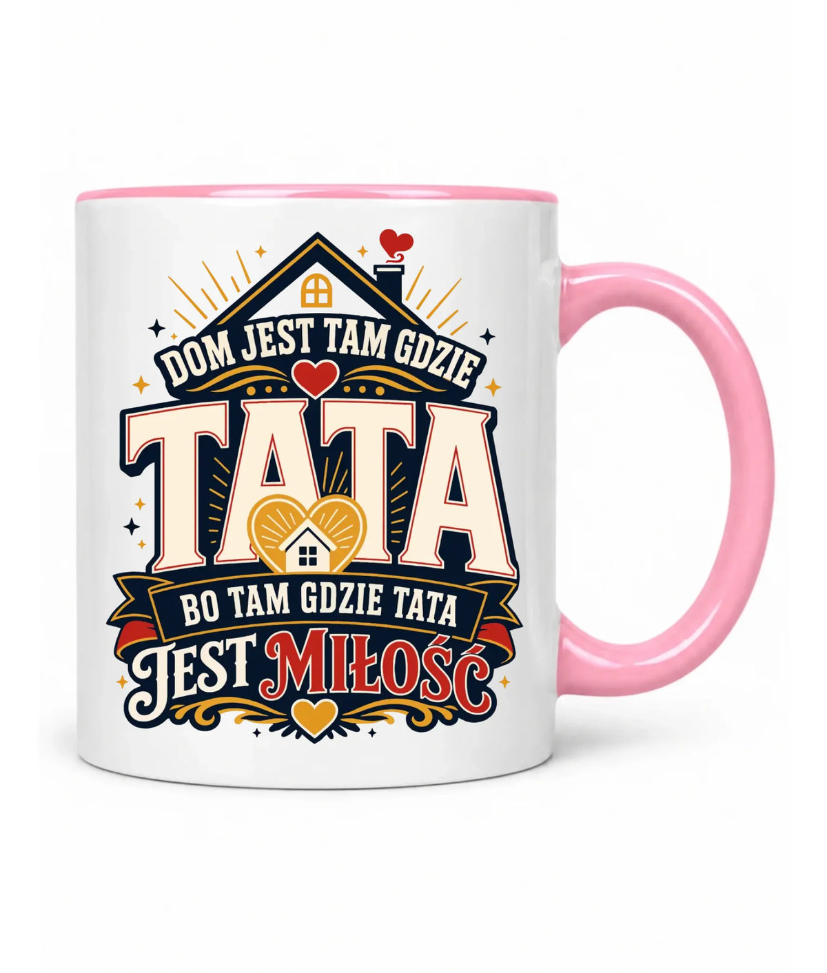 Kubek dla taty - Dom jest tam gdzie tata DT37