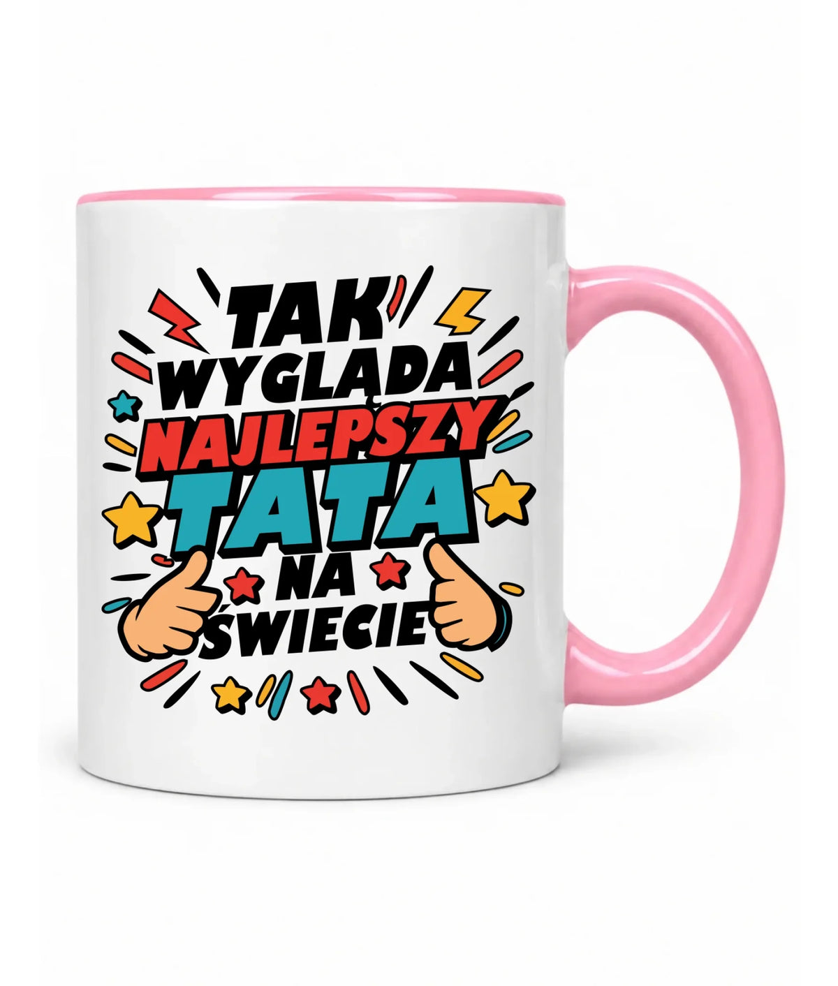Kubek dla taty - Tak wygląda najlepszy tata na świecie DT08