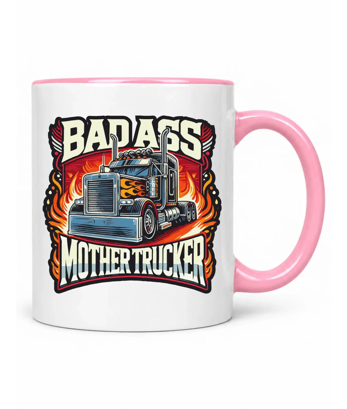 Kubek dla kierowcy tira - Badass Mother Trucker ZKT04