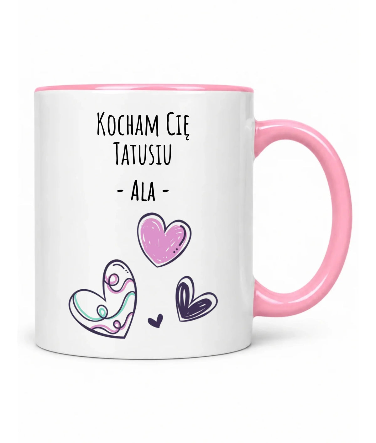 Kubek dla taty - Kocham Cię Tatusiu - personalizowany DT13