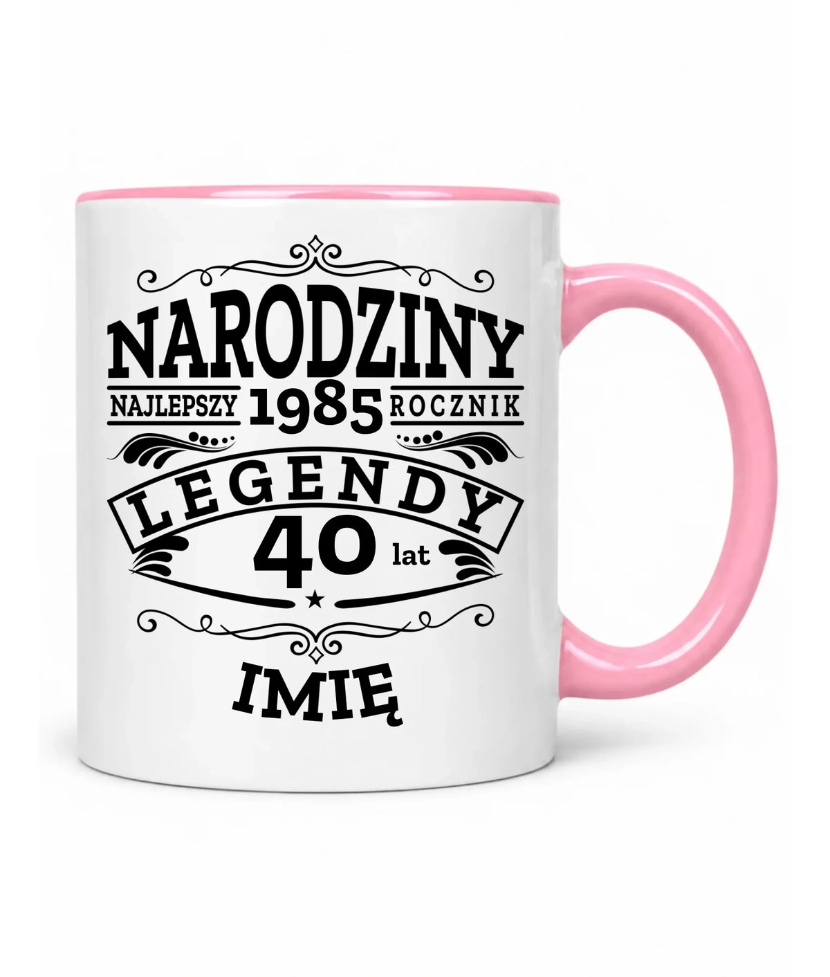 Kubek na urodziny - Narodziny Legendy - personalizowany