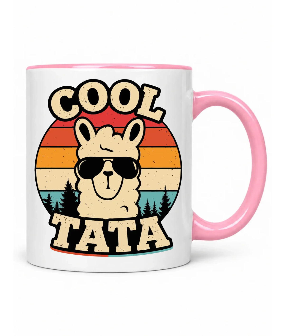 Kubek dla taty - Lama w okularach Cool tata DT04