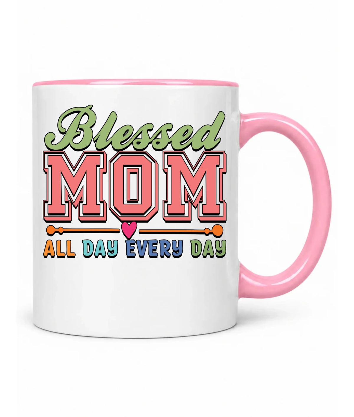 Kubek dla mamy - Blessed mom all day every day DM36