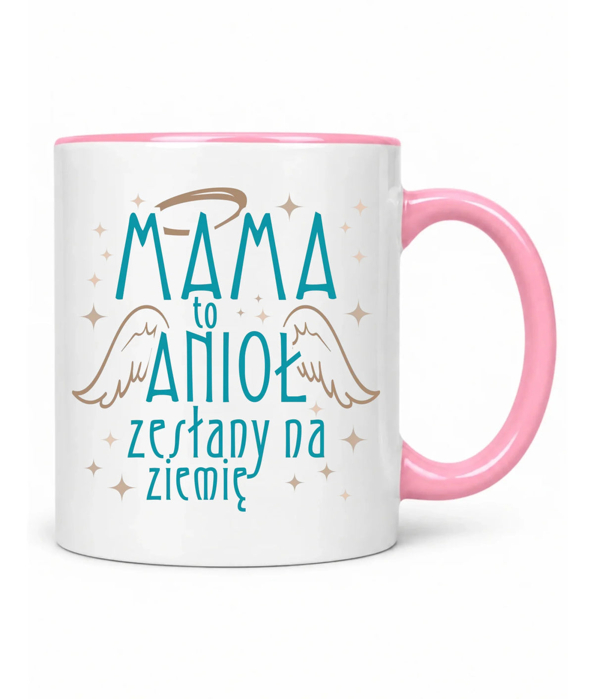 Kubek dla mamy - Mama to anioł zesłany na ziemię DM30