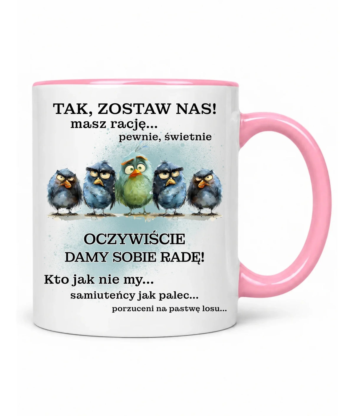 Kubek na odejście z pracy - Tak, zostaw nas!