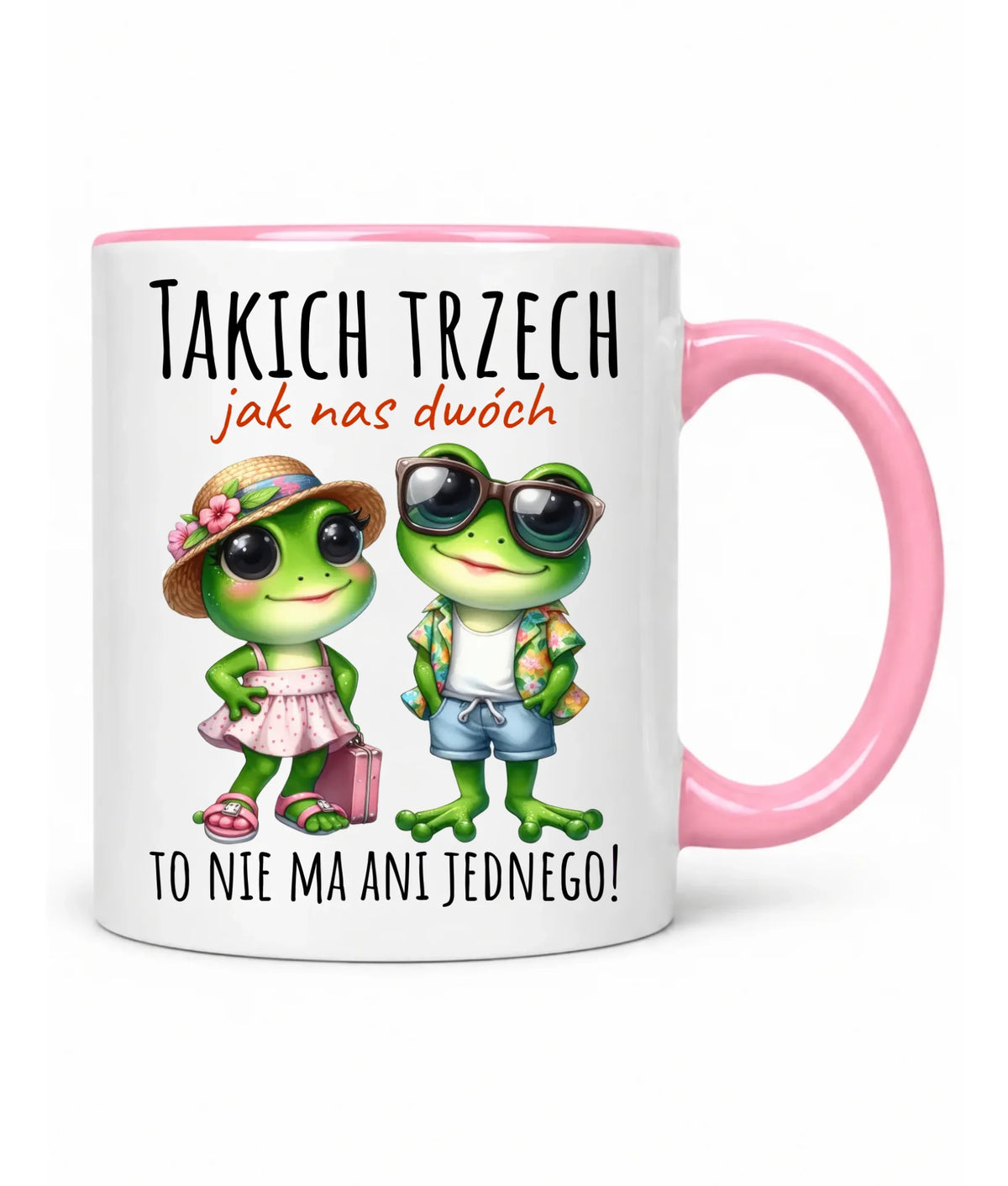 Kubek dla par - Żabki Takich trzech jak nas dwóch DCH11