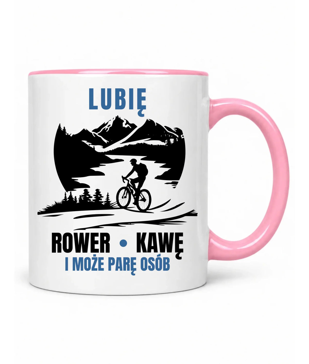 Kubek dla rowerzysty - Lubię rower kawę i może parę osób HR05