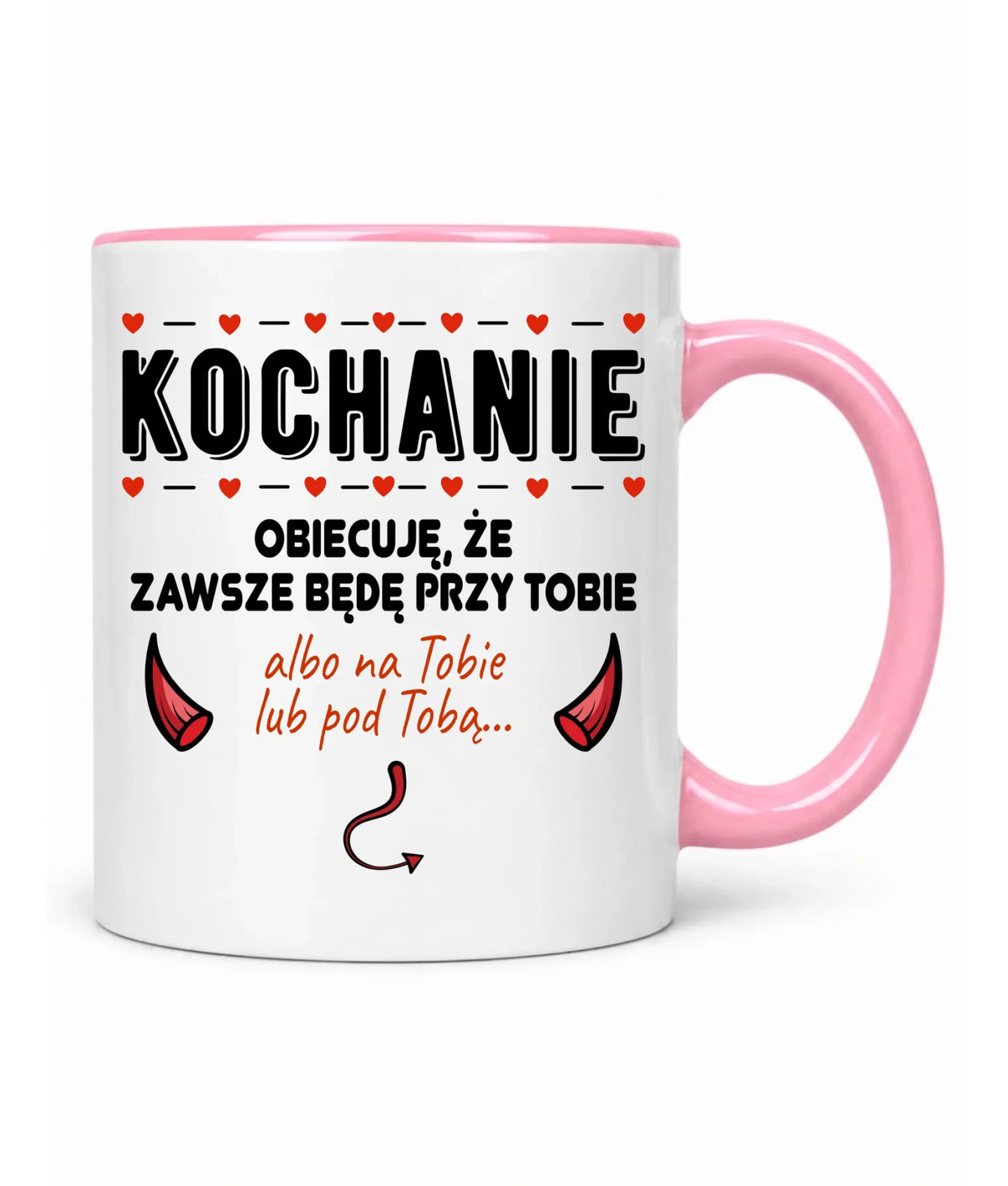Kubek dla par - Obiecuję, że zawsze będę przy Tobie W50