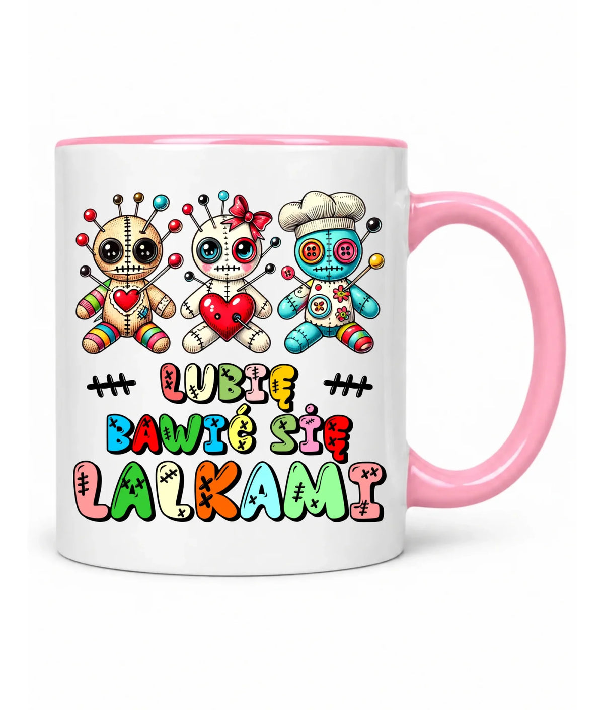 Kubek - Voodoo Lubię bawić się lalkami W52