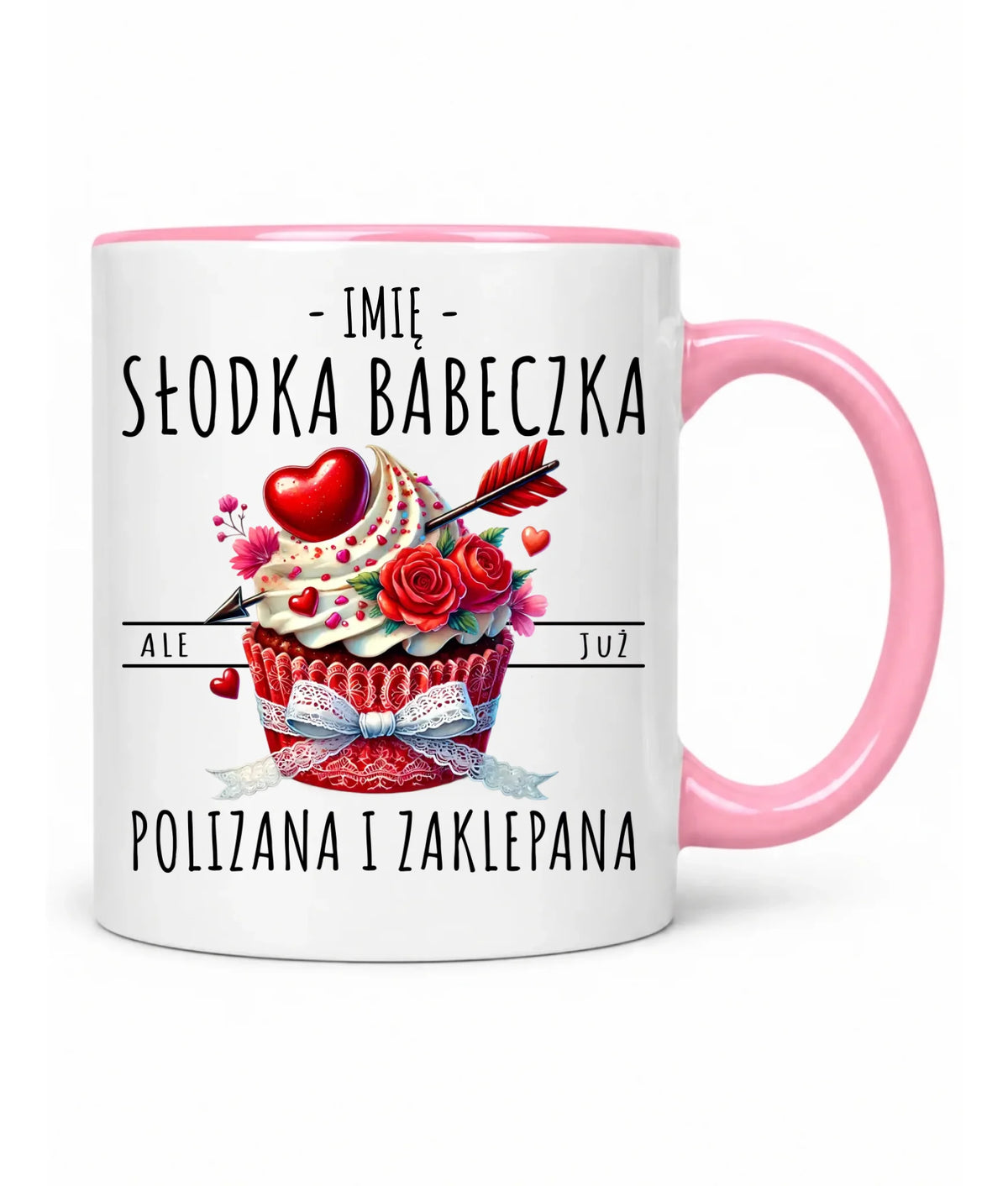 Kubek - Słodka babeczka polizana i zaklepana - personalizowany W37