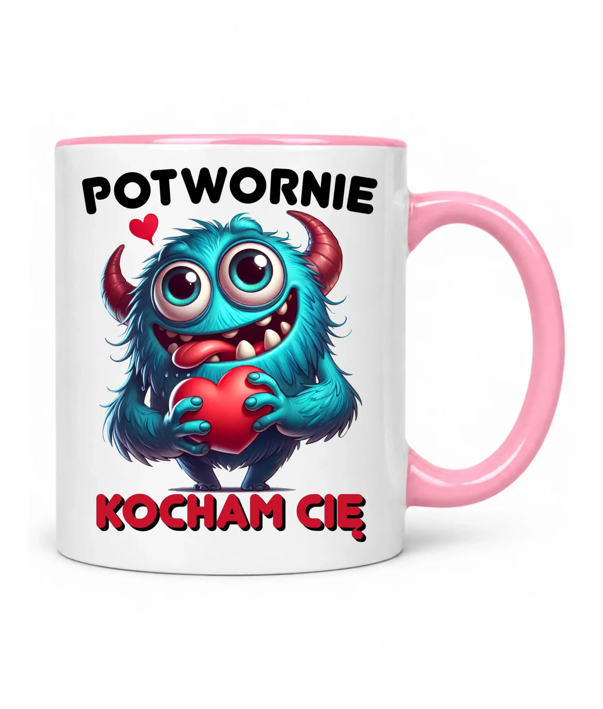 Kubek dla par - Potwornie Kocham Cię W45