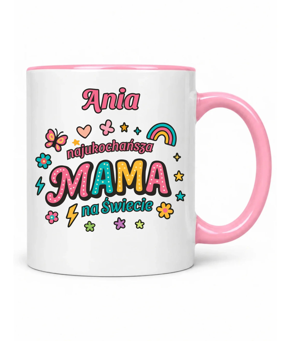 Kubek dla mamy - Najukochańsza mama na Świecie - personalizowany DM03