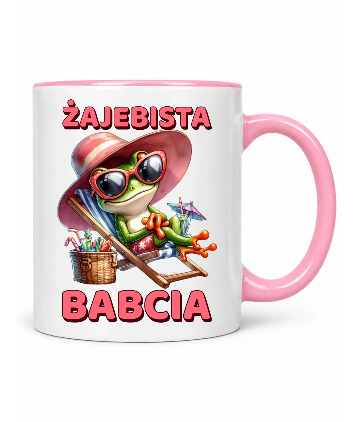 Kubek dla babci - Żajebista Babcia Żaba B27