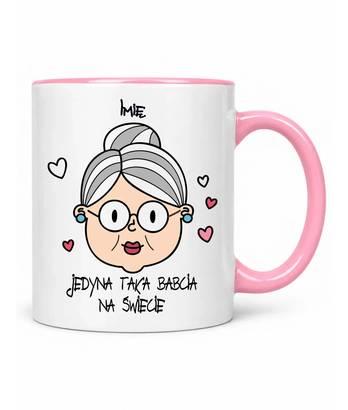 Kubek dla babci - Jedyna taka babcia na świecie - personalizowany B15