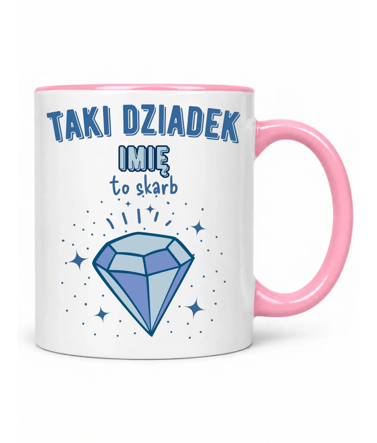 Kubek dla dziadka - Taki Dziadek to skarb - personalizowany D06