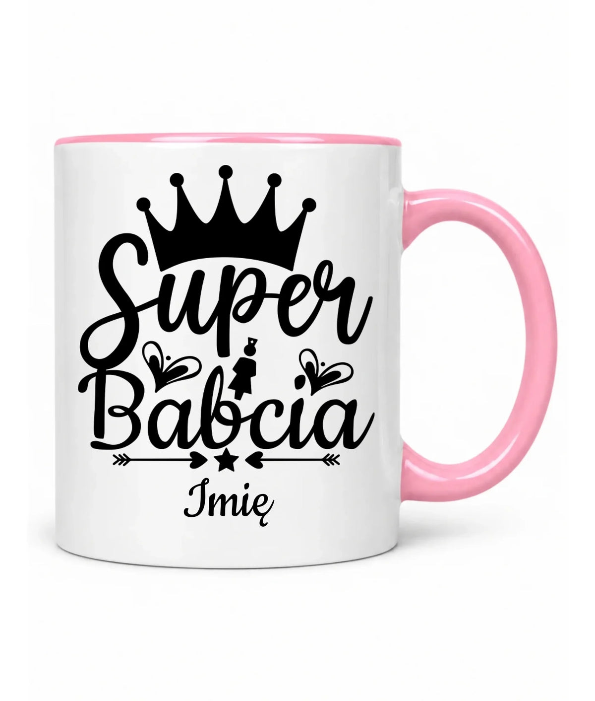 Kubek dla babci - Super Babcia - personalizowany B03