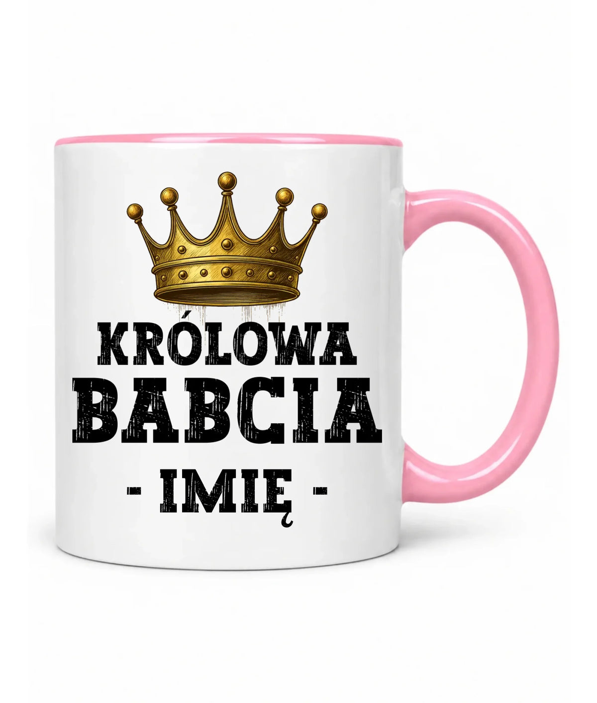 Kubek dla babci - Królowa Babcia - personalizowany B17