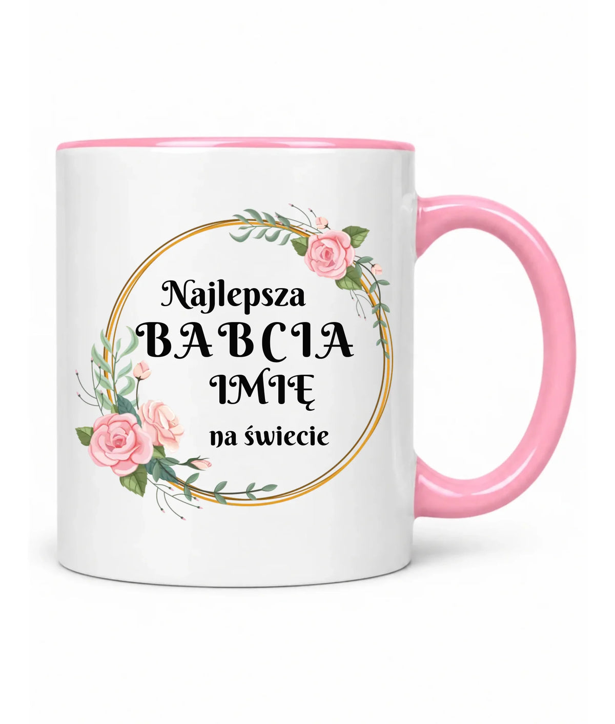 Kubek dla babci - Najlepsza babcia na Świecie - personalizowany B04
