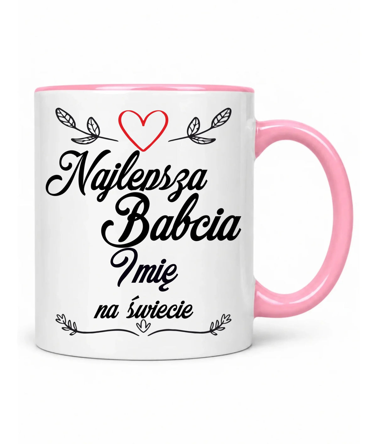 Kubek dla babci - Najlepsza Babcia na Świecie - personalizowany B12