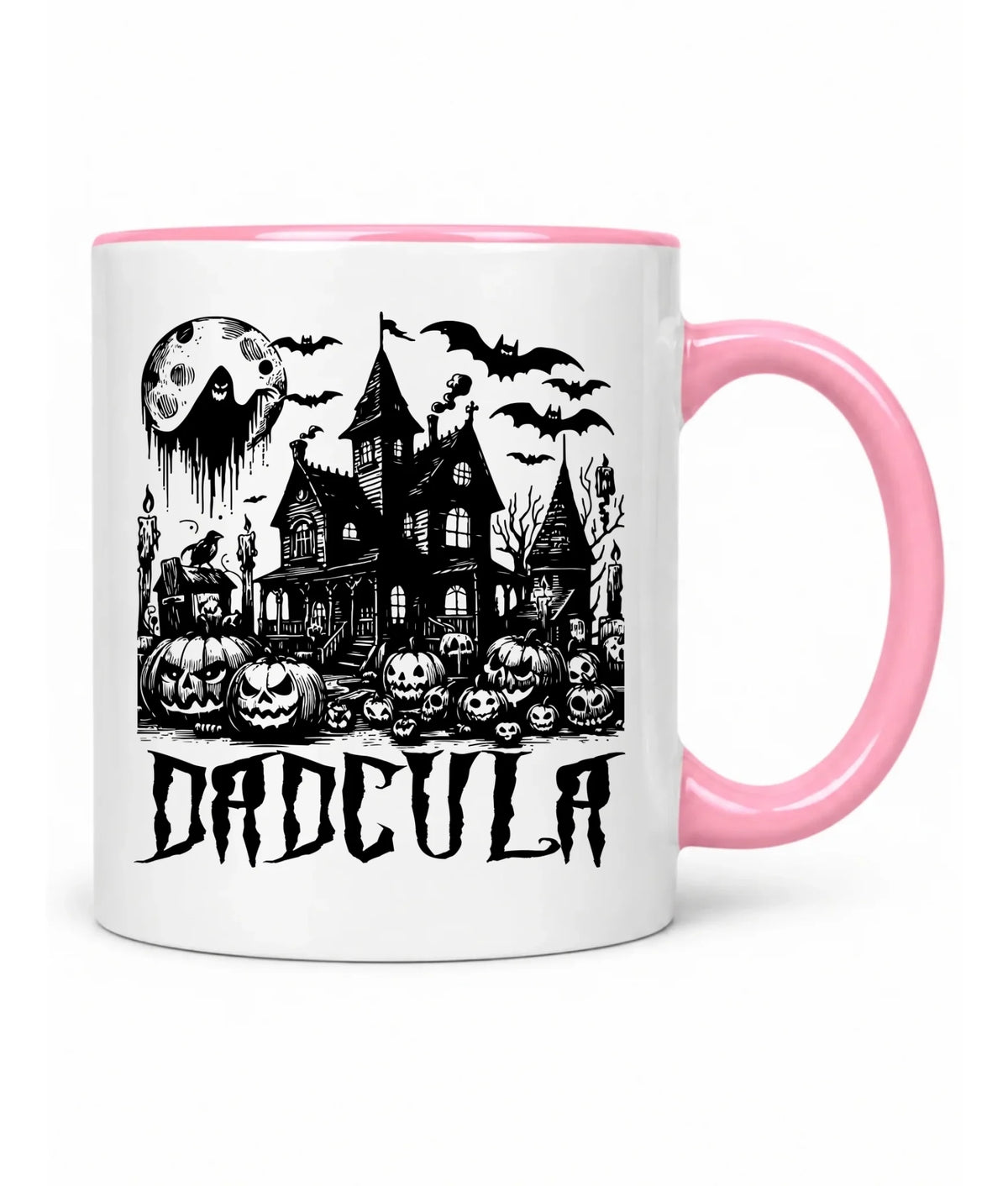 Kubek halloweenowy dla taty -  Upiorny dom - Dadcula HL19