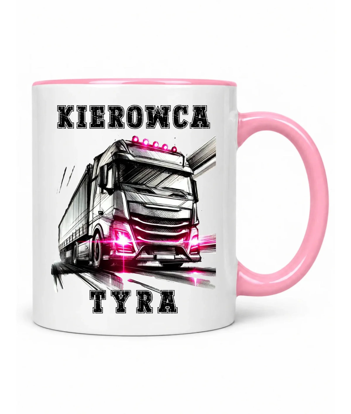 Kubek dla kobiety kierowcy ciężarówki - Kierowca tyra ZKT15