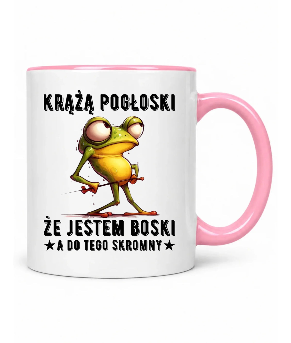 Kubek - prezent dla chłopaka - Jestem boski DCH15