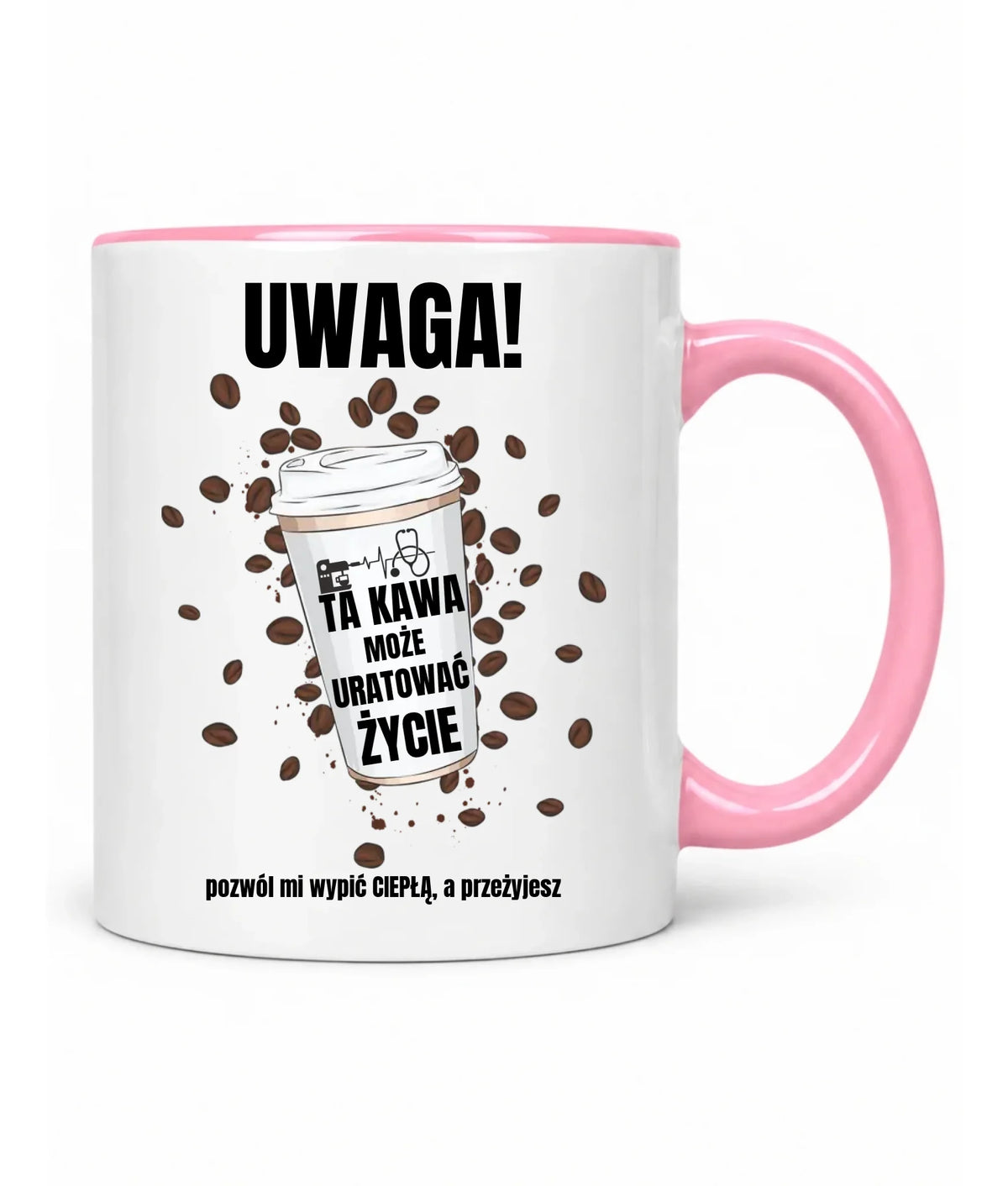 Kubek dla medyka - Ta kawa może uratować życie ZL05