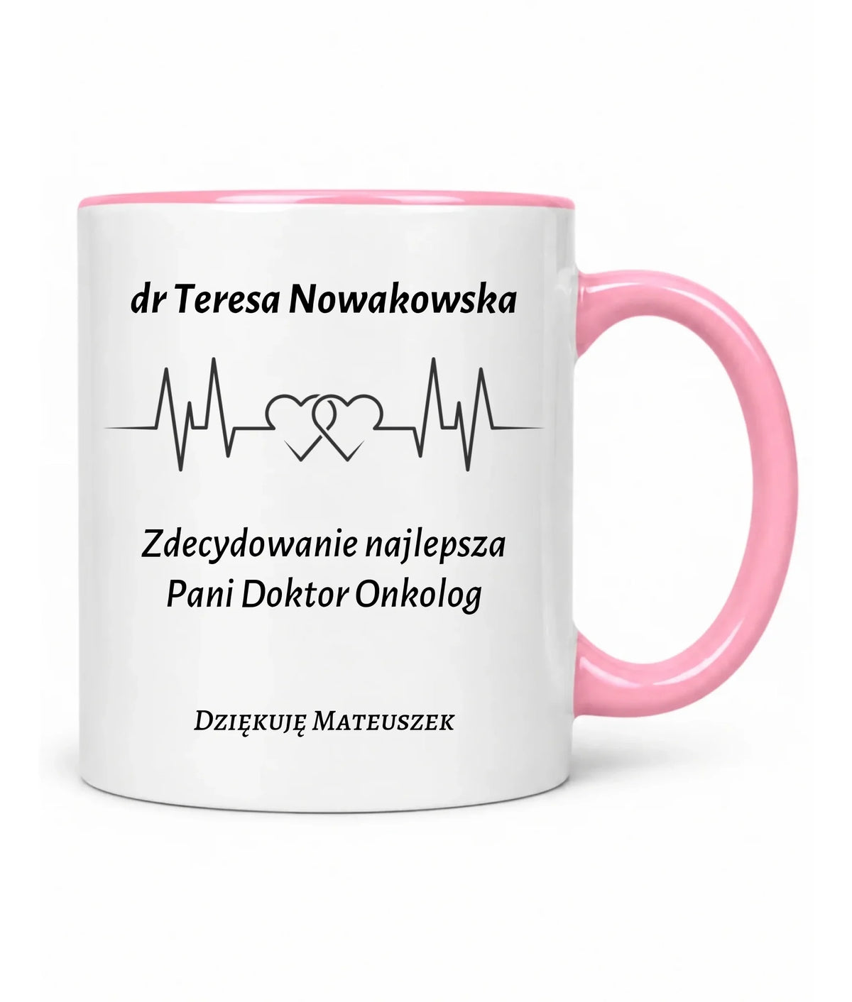 Kubek dla Pani Doktor Onkolog - personalizowany ZL01