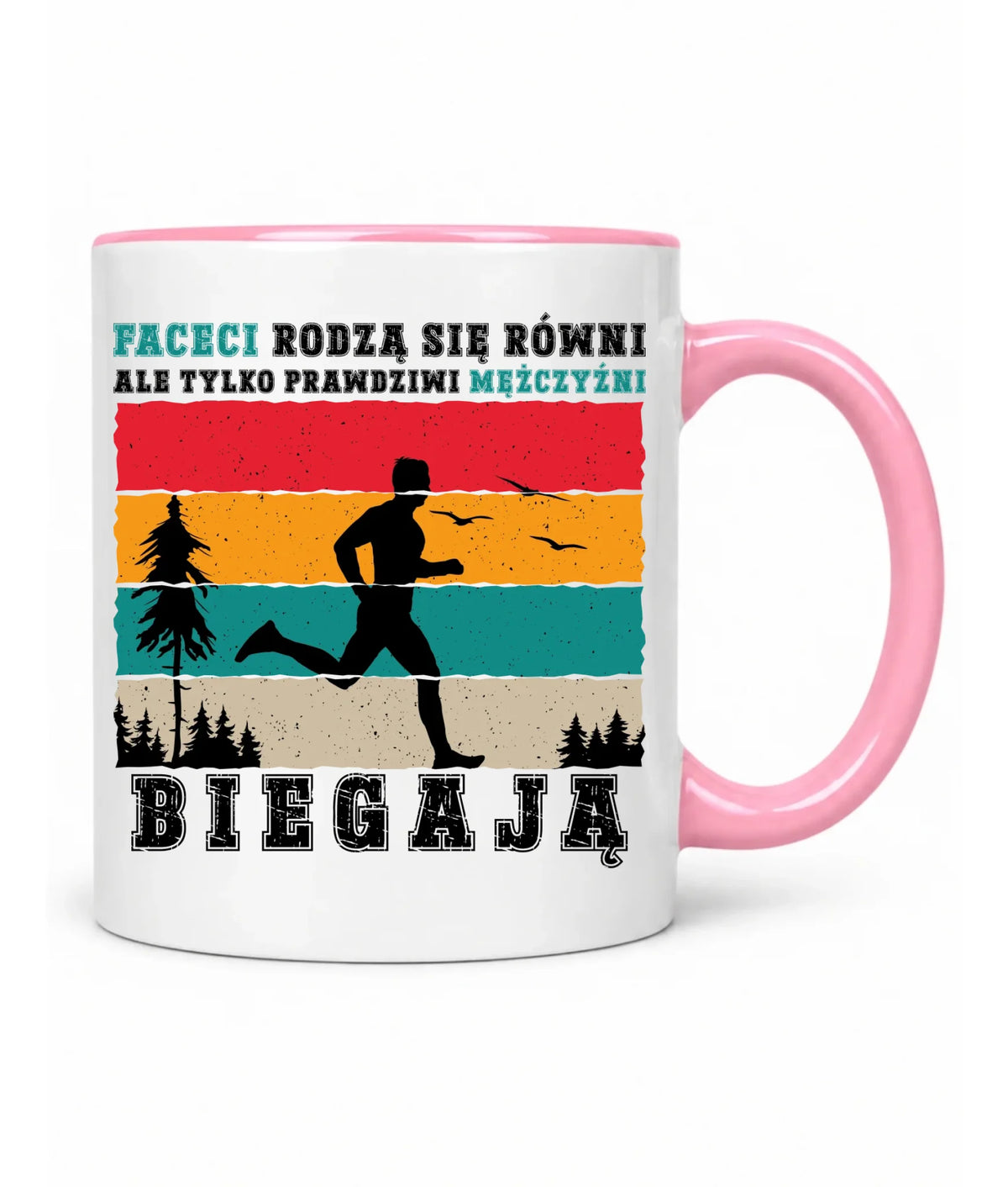 Kubek dla biegacza - Prawdziwi mężczyźni biegają HB02