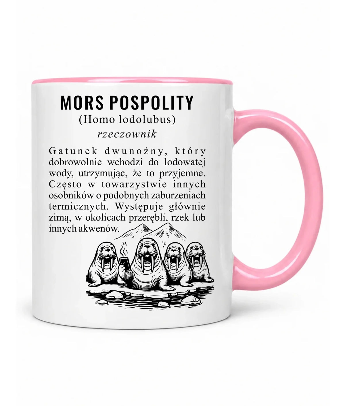 Kubek - prezent dla morsa - Mors pospolity [Homo lodolubus] HM12