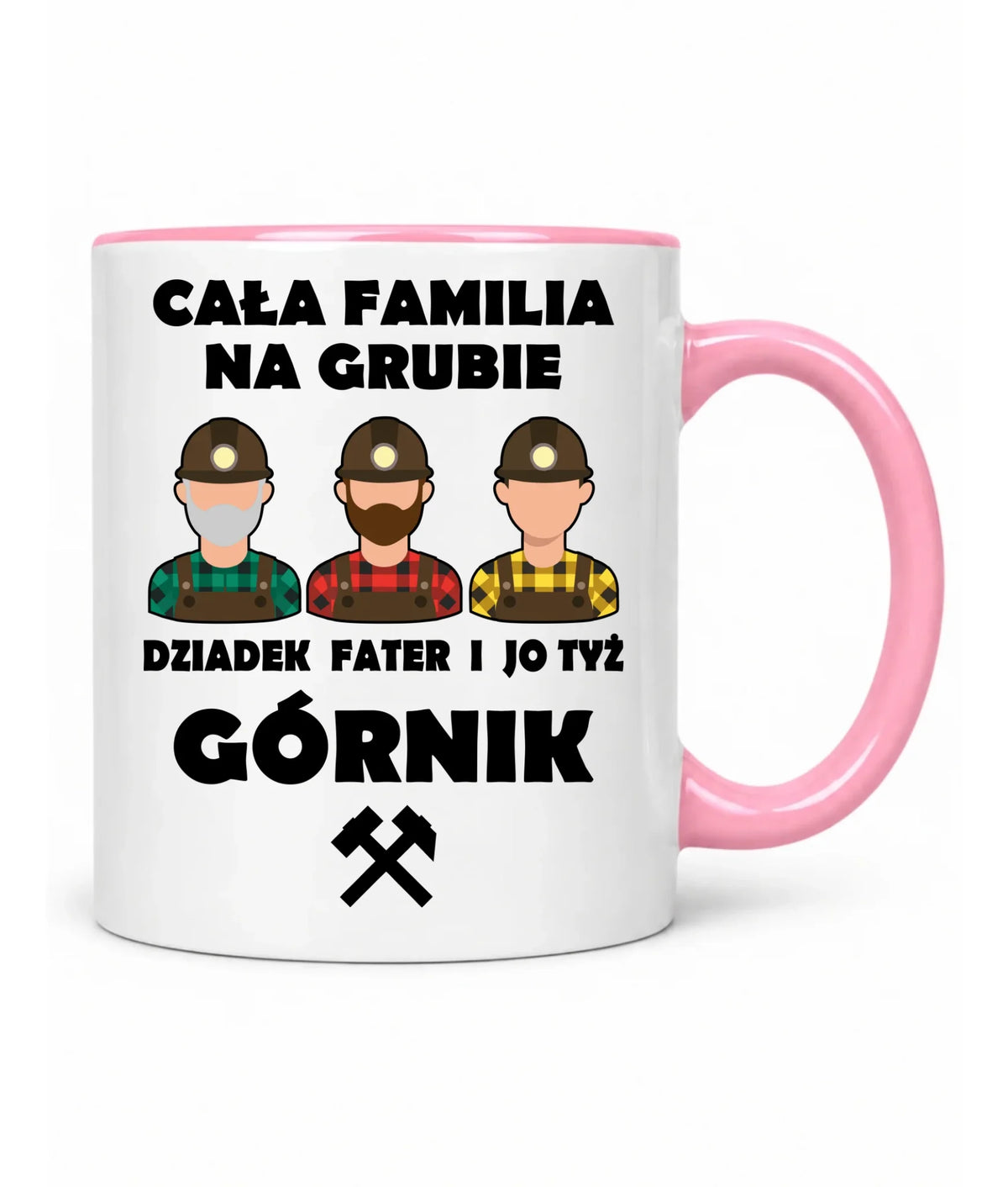 Kubek dla górnika - Cała familia na grubie
