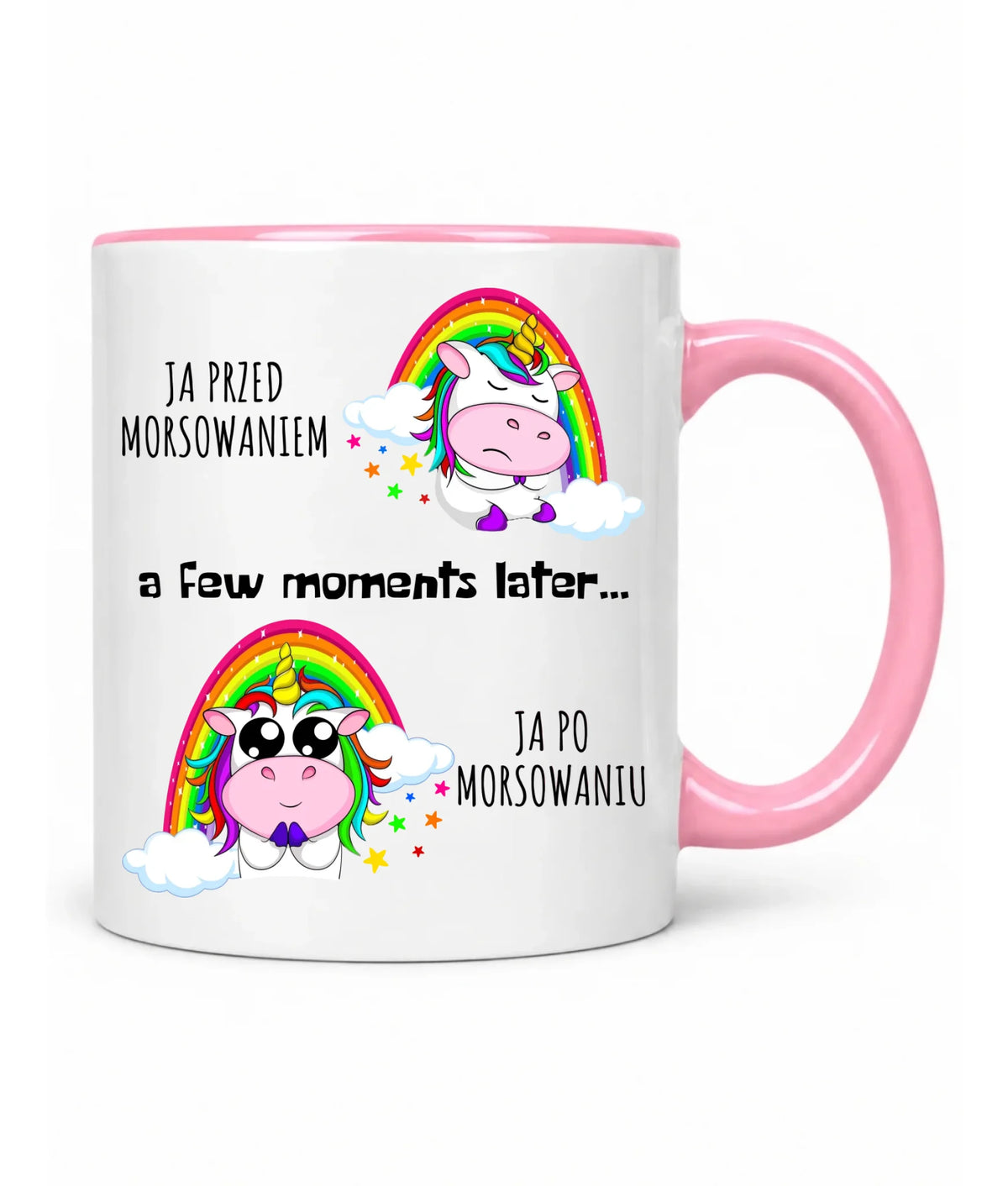 Kubek - prezent dla morsa - Jednorożec - Ja po morsowaniu HM11