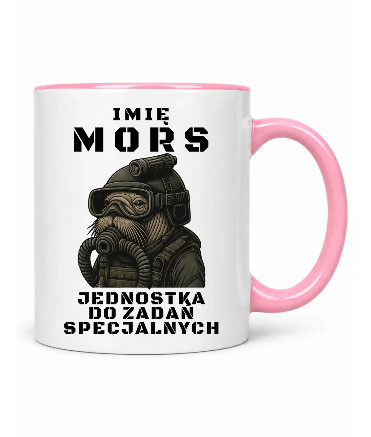 Kubek - prezent dla morsa - Mors do zadań specjalnych - personalizowany HM07