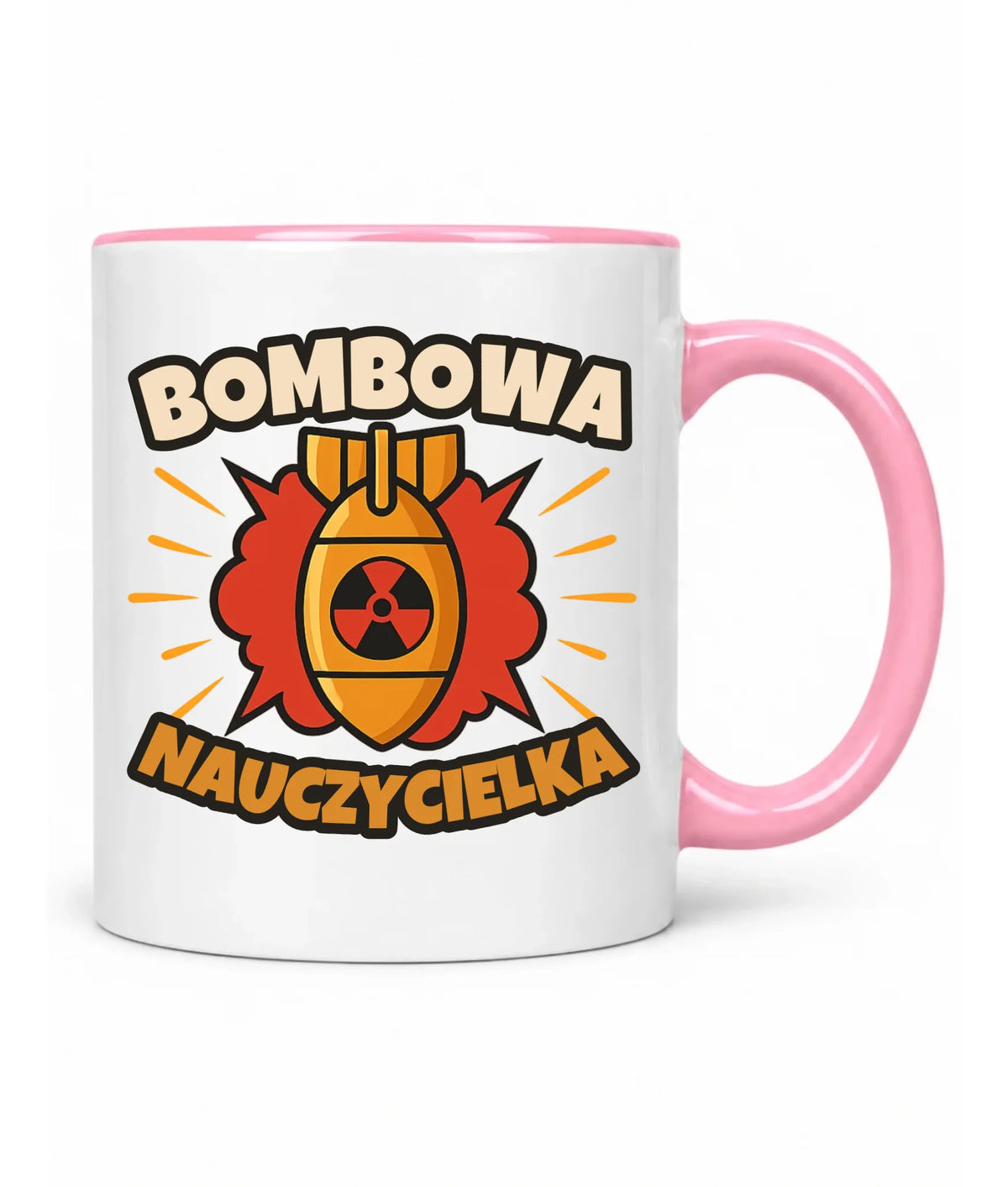 Kubek dla nauczycielki Bombowa Nauczycielka N34