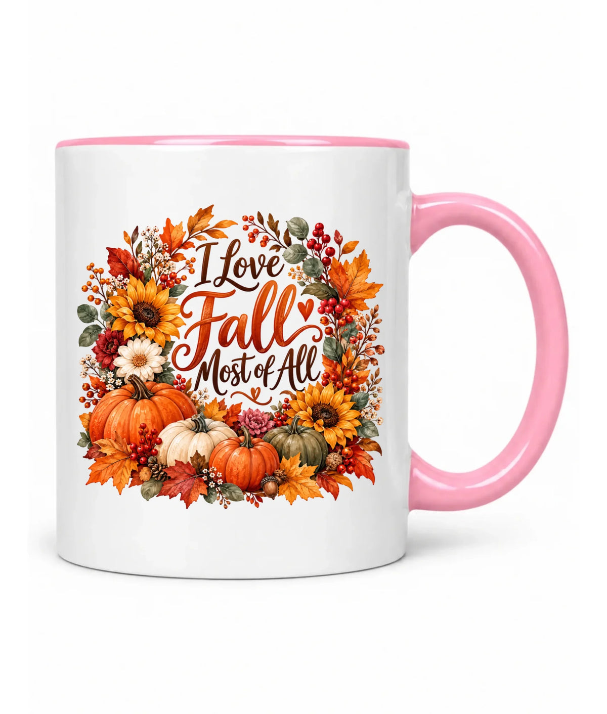 Kubek jesienny - I Love Fall Most of All