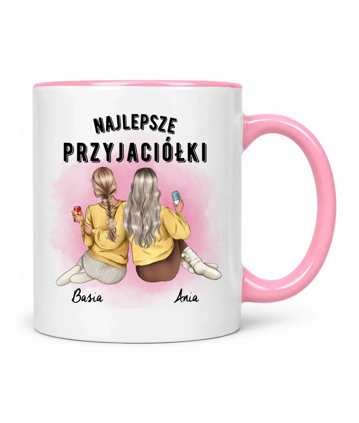 Kubek - prezent dla przyjaciółek - Najlepsze przyjaciółki 2-4 osób - personalizowany PR01
