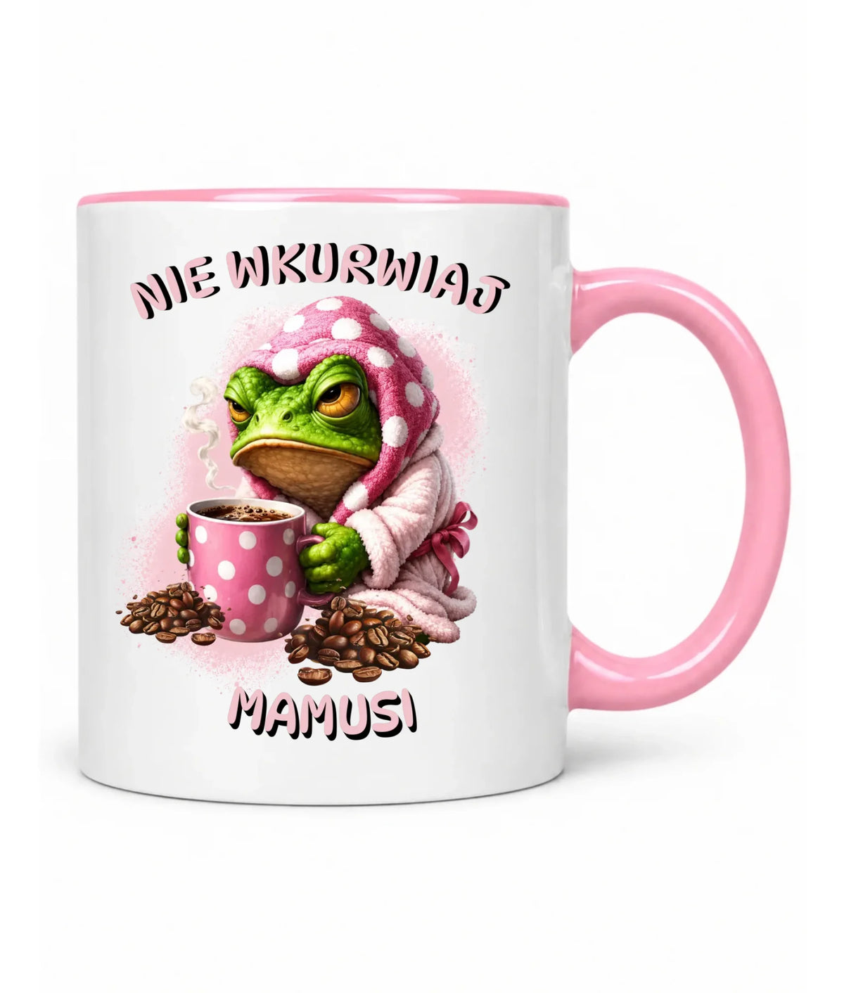 Kubek dla mamy - Nie wku*wiaj mamusi - bez cenzury DM49