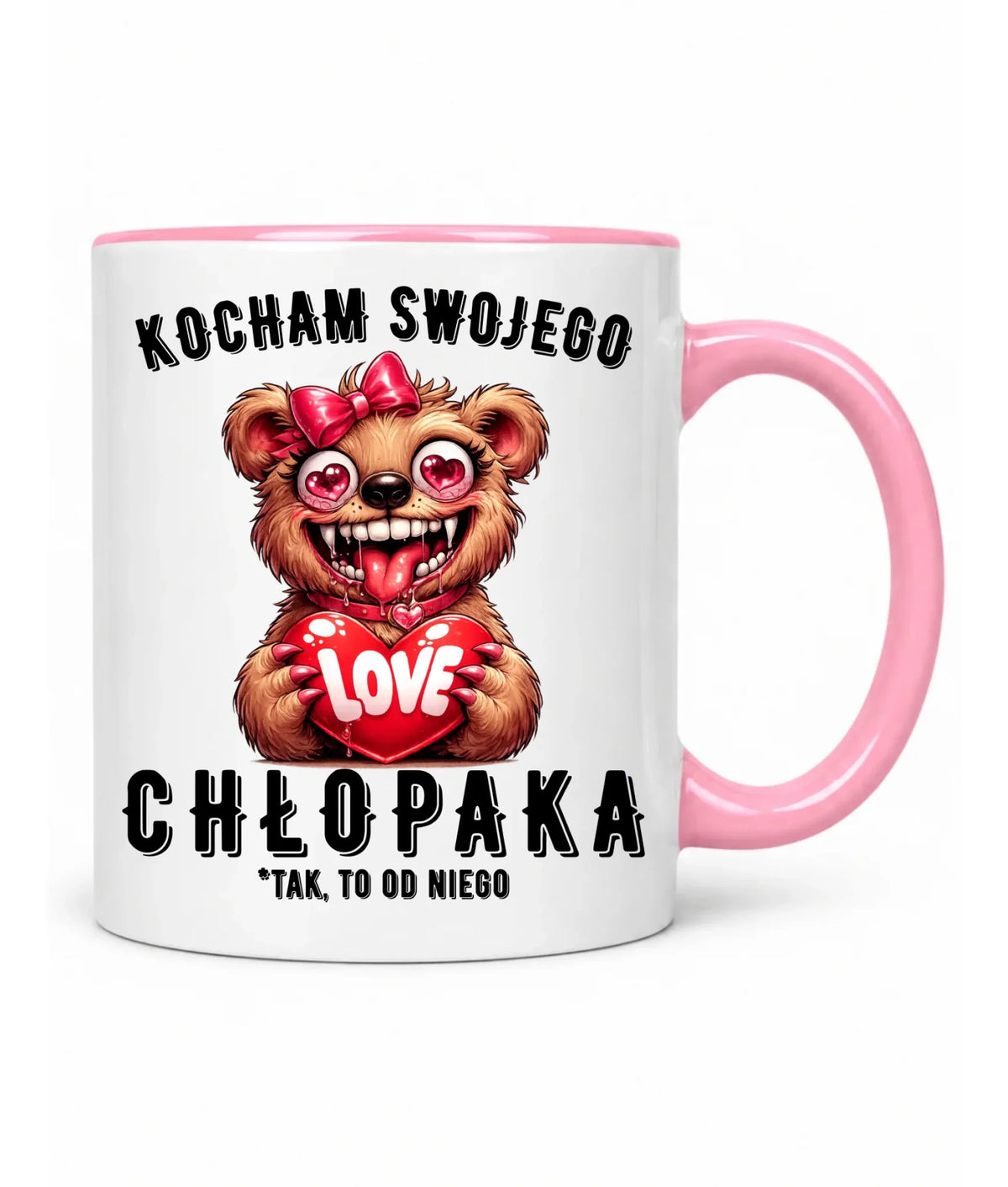 Kubek dla dziewczyny - Kocham swojego chłopaka W89