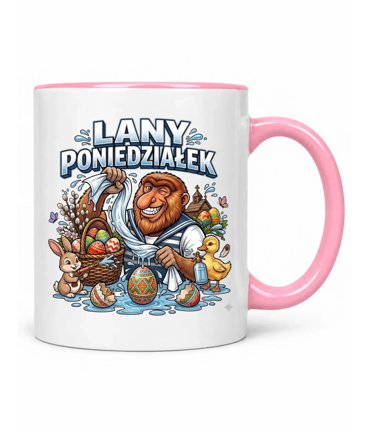 Kubek wielkanocny - Lany poniedziałek Janusz Nosacz WN38