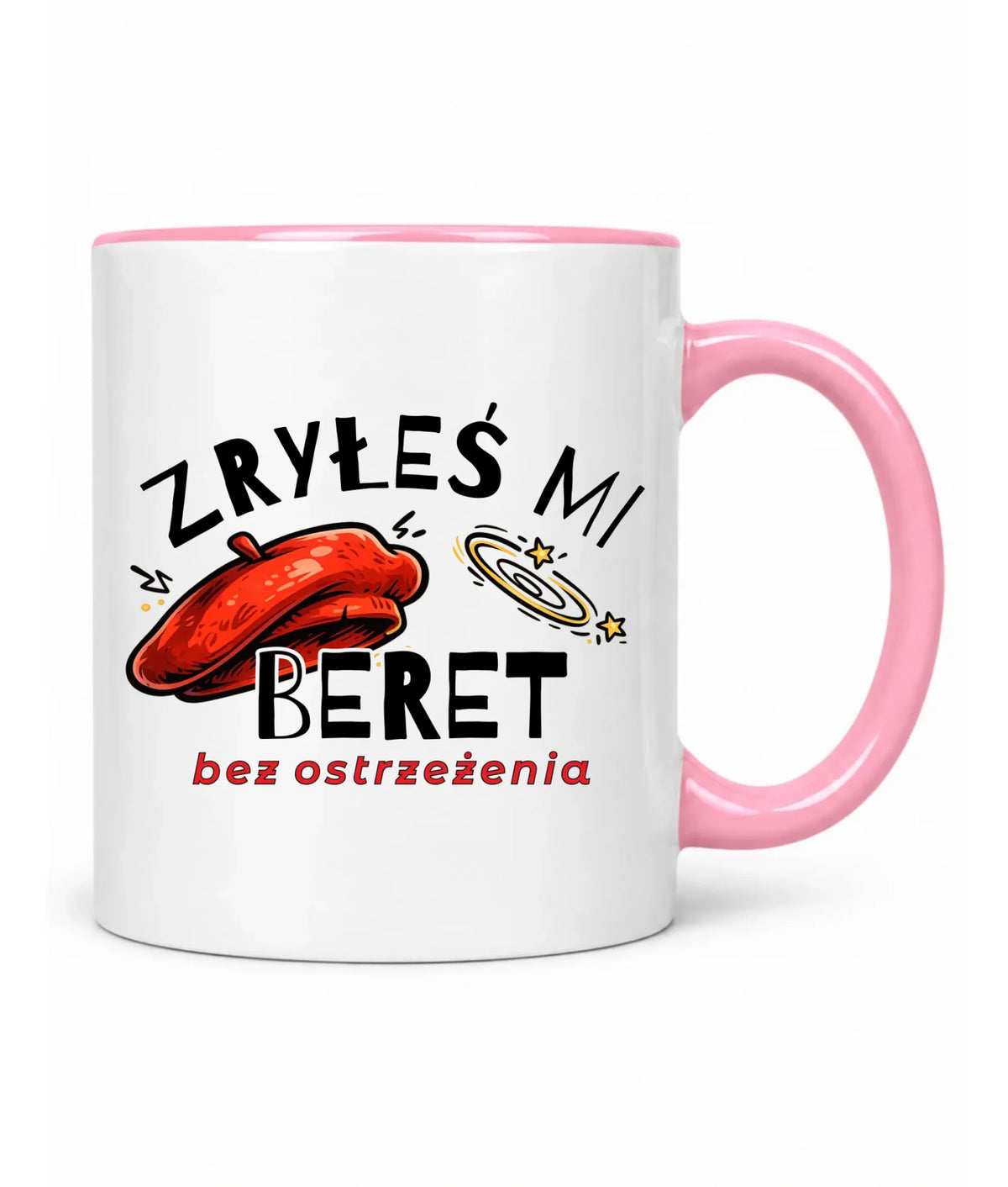 Kubek dla faceta - Zryłeś mi beret DCH34